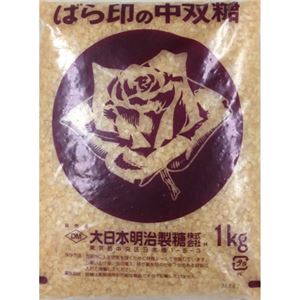 （まとめ買い）バラ印 中双糖 1kg×17セット