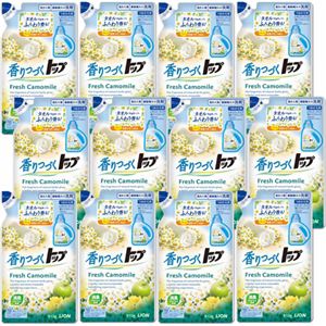 （まとめ買い）【ケース販売】香りつづくトップ フレッシュカモミール つめかえ用 810g×12個×5セット