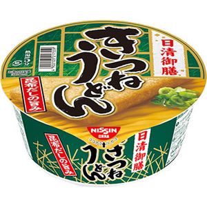 （まとめ買い）【ケース販売】日清御膳 きつねうどん 80g×12個×5セット