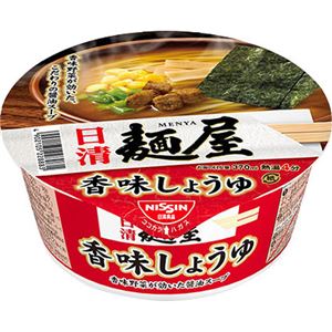 （まとめ買い）【ケース販売】日清 麺屋 香味しょうゆ 73g×12個×5セット