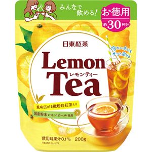 （まとめ買い）日東紅茶 レモンティー 200g×12セット - 拡大画像