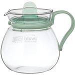 （まとめ買い）iwaki レンジのポット・プチティー KT842-G グリーン 400ml×2セット