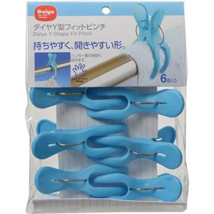 （まとめ買い）ダイヤ Y型フィットピンチ 6個×10セット