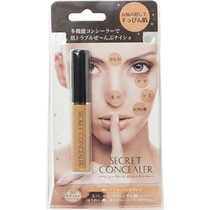 （まとめ買い）シークレットコンシーラー ナチュラルベージュ 9ml×3セット