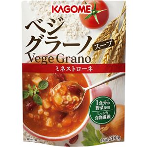 （まとめ買い）カゴメ ベジグラーノ ミネストローネ 200g×11セット