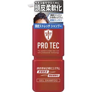 （まとめ買い）PRO TEC(プロテク) 頭皮ストレッチ シャンプー ポンプ 300g×8セット