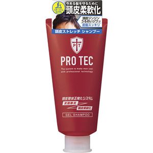 （まとめ買い）PRO TEC(プロテク) 頭皮ストレッチ シャンプー チューブ 150g×7セット