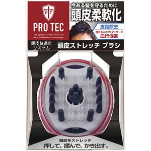 （まとめ買い）PRO TEC(プロテク) ウォッシングブラシ 頭皮ストレッチブラシ×6セット