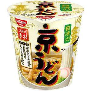 （まとめ買い）【ケース販売】日清の京うどん 62g×20個×3セット