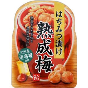 （まとめ買い）【ケース販売】扇雀飴本舗 はちみつ漬け熟成梅飴 80g×6袋×6セット