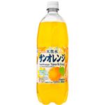 （まとめ買い）【ケース販売】サンガリア 天然水 サンオレンジ 1000ml×12本×2セット