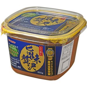 （まとめ買い）マルサン みそ職人 旨味贅沢 650g×5セット