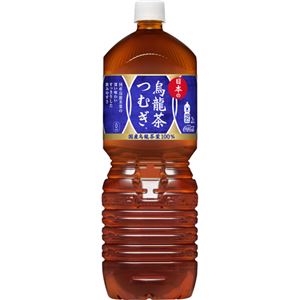 （まとめ買い）【ケース販売】コカ・コーラ 日本の烏龍茶 つむぎ 2.0L×6本×2セット