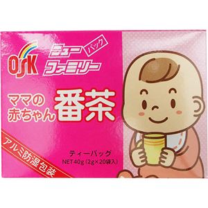 （まとめ買い）OSK ニューファミリーパック ママの赤ちゃん番茶 2g×20袋入×6セット