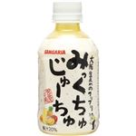 【ケース販売】サンガリア みっくちゅじゅーちゅ 280ml×24本