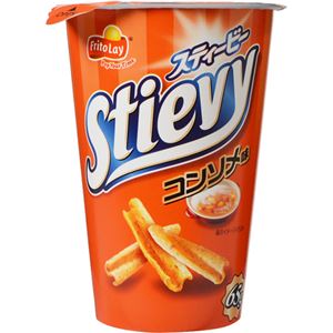 （まとめ買い）【ケース販売】フリトレー スティービー コンソメ味 65g×12個×5セット