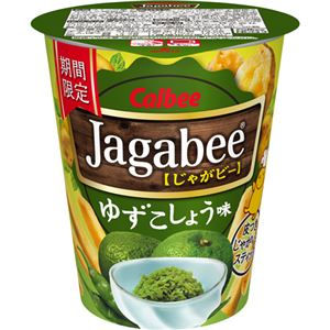 （まとめ買い）【期間限定】【ケース販売】カルビー ジャガビー ゆずこしょう味 38g×12個×3セット