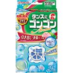 （まとめ買い）ゴンゴン アロマ 引き出し・衣装ケース用 ライムソープの香り 24個入×5セット