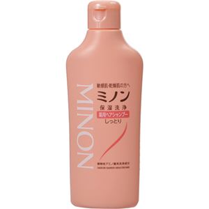 （まとめ買い）ミノン 薬用ヘアシャンプー しっとりタイプ ミニボトル 120ml×5セット