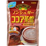 （まとめ買い）【ケース販売】カンロ ノンシュガー ココア茶館 72g×6袋×6セット