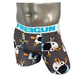 FREEGUN(フリーガン) ボクサーパンツ メンズ アンダーウェア インナー 男性下着 下着 メンズボクサーパンツ ギフト プレゼント 誕生日プレゼント 840005 FG28 CRI (01.ホワイト L)