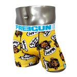 FREEGUN(フリーガン) ボクサーパンツ メンズ アンダーウェア インナー 男性下着 下着 メンズボクサーパンツ ギフト プレゼント 誕生日プレゼント 840006 FG28 BAN  (01.イエローサックス M)