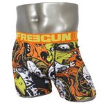 FREEGUN(フリーガン) ボクサーパンツ メンズ アンダーウェア インナー 男性下着 下着 メンズボクサーパンツ ギフト プレゼント 誕生日プレゼント 840008 FG28 GRR  (02.オレンジ L)