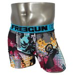 FREEGUN(フリーガン) ボクサーパンツ メンズ アンダーウェア インナー 男性下着 下着 メンズボクサーパンツ ギフト プレゼント 誕生日プレゼント 840010 FG27 BMXER (02.サックス L)