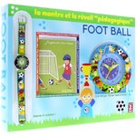 ベビーウォッチ　子供用腕時計・目覚まし時計セット　ベビーウォッチ　サッカー