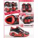 hys-010 【HEELYS／ヒーリーズ】ローラーシューズ SPIN スピン 7903 レッド／ブラック 19cm - 縮小画像3