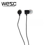 wesc-120【WeSC／ウィーエスシー】イヤフォン PICCOLO Black／A404905-999