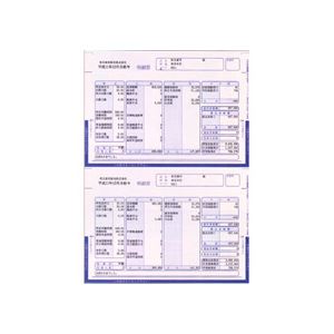 給与明細書 ページプリンタ用紙封筒式 単票用紙 250枚入