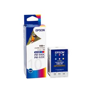 エプソン EPSON インクカートリッジ カラー(6色一体型) IC6CL10 1個 - 拡大画像