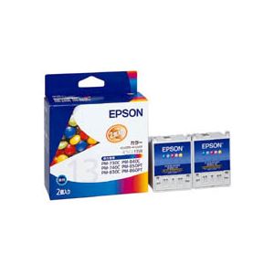 エプソン EPSON インクカートリッジ カラー(5色一体型) IC5CL13W 1箱(2個) - 拡大画像