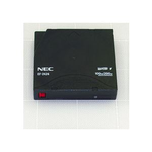 NEC LTO Ultrium1 データカートリッジ 100GB(非圧縮時)/200GB(圧縮時) EF-2424 1巻 - 拡大画像