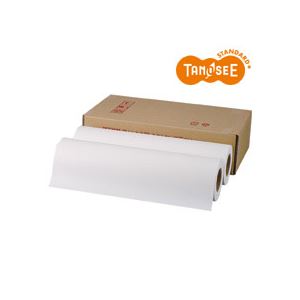 TANOSEE PPC・LEDプロッタ用普通紙ロール A2(420mm×150m) テープ止め 1箱(2本) - 拡大画像