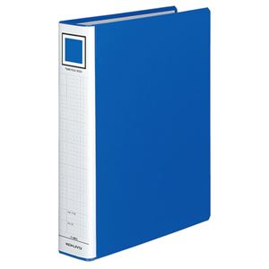 （まとめ） コクヨ チューブファイル（エコ） 片開き A4タテ 500枚収容 背幅65mm 青 フ-E650B 1冊 【×5セット】 - 拡大画像