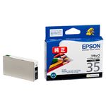 （まとめ） エプソン EPSON インクカートリッジ ブラック ICBK35 1個 【×4セット】