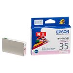 （まとめ） エプソン EPSON インクカートリッジ ライトマゼンタ ICLM35 1個 【×4セット】