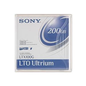 ソニー LTO Ultrium1 データカートリッジ 100GB/200GB LTX100GR 1巻 - 拡大画像