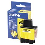 （まとめ） ブラザー BROTHER インクカートリッジ イエロー LC09Y 1個 【×8セット】