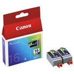 （まとめ） キャノン Canon インクタンク BCI-16CLR カラー 9818A001 1パック（2個） 【×3セット】