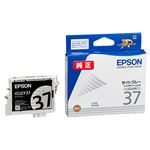 （まとめ） エプソン EPSON インクカートリッジ ライトグレー ICLGY37 1個 【×4セット】