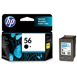 （まとめ） HP56 プリントカートリッジ 黒 C6656AA#003 1個 【×3セット】 - 拡大画像