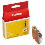 （まとめ） キャノン Canon インクタンク BCI-7eY イエロー 0367B001 1個 【×4セット】