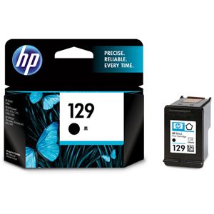 （まとめ） HP129 プリントカートリッジ 黒 C9364HJ 1個 【×3セット】 - 拡大画像