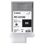 （まとめ） キャノン Canon インクタンク PFI-101 顔料ブラック 130ml 0883B001 1個 【×6セット】