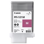 （まとめ） キャノン Canon インクタンク PFI-101 顔料マゼンタ 130ml 0885B001 1個 【×6セット】