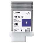 （まとめ） キャノン Canon インクタンク PFI-101 顔料ブルー 130ml 0891B001 1個 【×6セット】