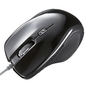 (まとめ) サンワサプライ ブルーテック USB有線 マウス ブラック MA-117HBK 1個 【×3セット】 商品画像
